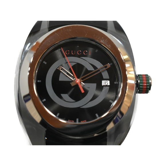 Gucci Sync Quartz Watch Rubber - Picture 1 of 9